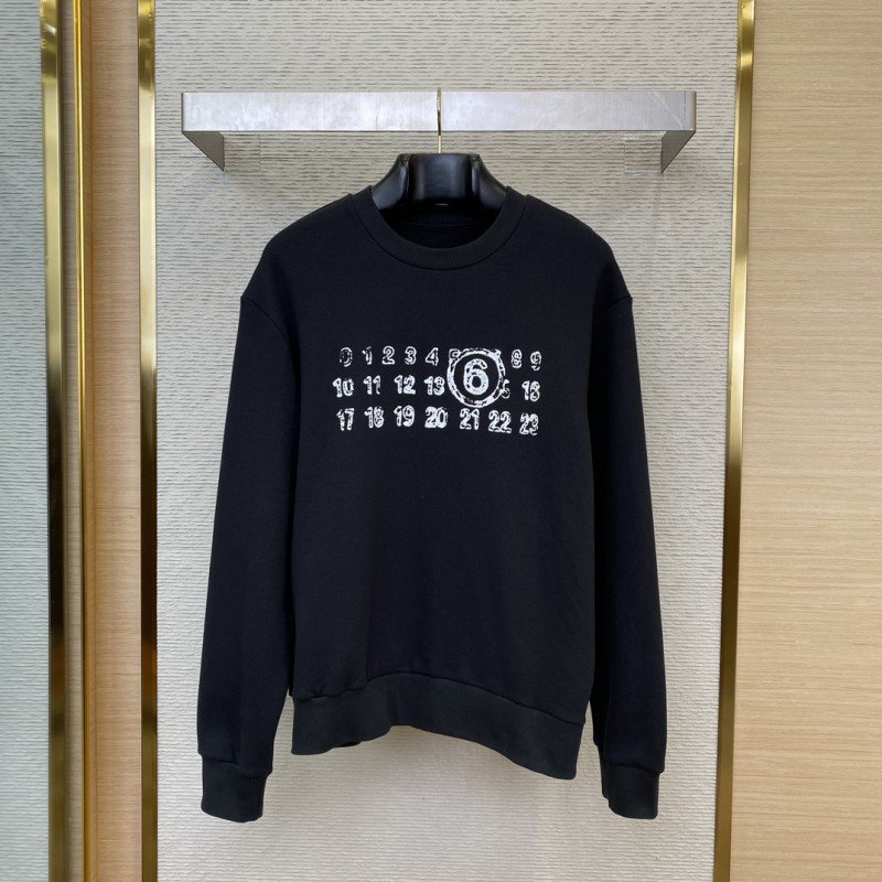 wsxc1736560470474_0.jpg Maison Margiela Digital Print Crew Neck Sweatshirt - 图片 1
