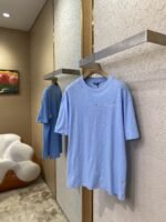 Dior Blur Letters Print Short Sleeve T-Shirt - 图片 3