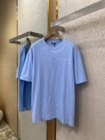 Dior Blur Letters Print Short Sleeve T-Shirt - 图片 5