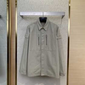 Balenciaga Lapel Work Jacket Coat 2