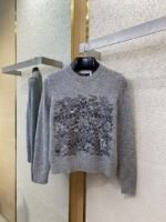 Dior Pentagram Studded Crew Neck Jumper - 图片 5