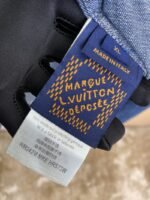 LV Studded Denim Jacket Coat - 图片 8