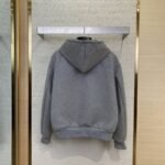LV Wool Blend Logo Zip outerwear - 图片 2