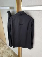 LV Cut-off Flocked Jacket Style Cotton Shirt - 图片 8