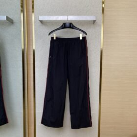 Balenciaga Manchester United Co-Branded Embroidered Trousers