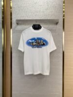 LV Western Landscape Knit Short Sleeve T-Shirt