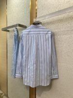 Dior Embroidered Striped Lapel Shirt - 图片 7
