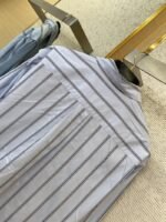 Dior Embroidered Striped Lapel Shirt - 图片 8