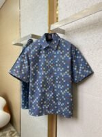 LV Check Lapel Short Sleeve Shirt - 图片 5