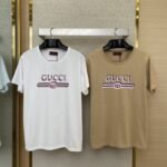 Gucci Heavy Shadow Print Short Sleeve T-Shirt White