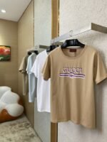 Gucci Heavy Shadow Print Short Sleeve T-Shirt White - 图片 3