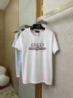Gucci Heavy Shadow Print Short Sleeve T-Shirt White - 图片 5
