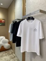 Prada Printed Short Sleeve T-Shirt Black - 图片 3