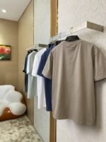 Dior Embroidered Logo Short Sleeve White - 图片 4