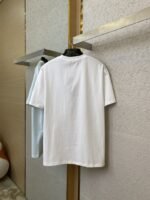 Dior Embroidered Logo Short Sleeve White - 图片 6