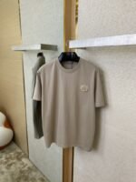 Dior Embroidered Logo Short Sleeve Brown - 图片 7