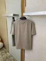Dior Embroidered Logo Short Sleeve Brown - 图片 8