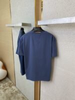 Dior Embroidered Logo Short Sleeve Blue - 图片 8