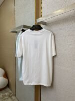 Dior Flocked Print Short Sleeve White - 图片 6