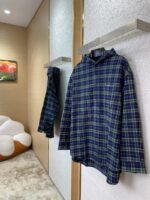 Balenciaga Check Shirt Jacket Coat - 图片 3