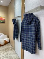 Balenciaga Check Shirt Jacket Coat - 图片 4