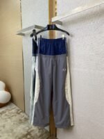 Balenciaga Double Layer Patchwork Double Loop Double Waist Side Five Barstrousersgrey - 图片 5