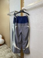 Balenciaga Double Layer Patchwork Double Loop Double Waist Side Five Barstrousersgrey - 图片 6