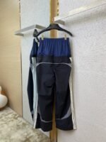 Balenciaga Double Layer Patchwork Double Loop Double Waist Side Five Barstrousersblack - 图片 6