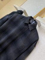 Balenciaga Letters Check Long Sleeve Shirt - 图片 5