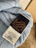 LV Cubic Window Flower Colour Block Pullover Sweater - 图片 9