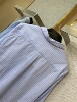 Miu Miu Blue Striped Casual Shirt - 图片 8