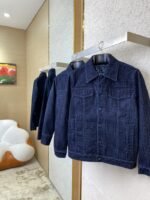 Fendi Full Print Denim Jacket Jacket 2 - 图片 3