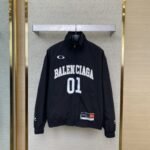 Balenciaga Manchester United Co-Branded Embroidered Zip Jacket Jacket
