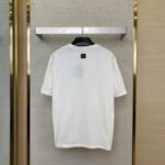 LV Flocked Print Short Sleeve T-Shirt - 图片 2