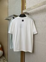 LV Flocked Print Short Sleeve T-Shirt - 图片 7