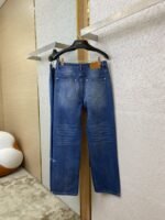 LV photocopied denim trousers - 图片 7