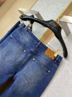 LV photocopied denim trousers - 图片 8