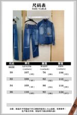 LV photocopied denim trousers - 图片 10