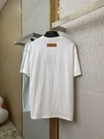LV Abstract Letter Embroidery Short Sleeve T-Shirt - 图片 7