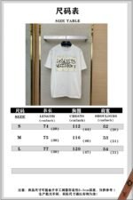 LV Abstract Letter Embroidery Short Sleeve T-Shirt - 图片 10