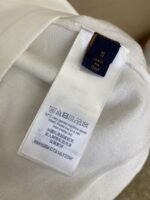 LV Embossed Leather Badge Knit Short Sleeve T-Shirt - 图片 9
