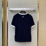 LV Floral Embroidery Short Sleeve T-Shirt - 图片 2