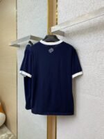 LV Floral Embroidery Short Sleeve T-Shirt - 图片 7