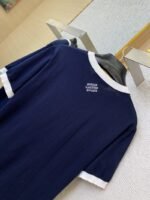 LV Floral Embroidery Short Sleeve T-Shirt - 图片 8