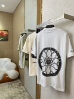 Balenciaga Lamborghini Co-Printed Short Sleeve T-Shirt White - 图片 4