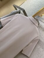 Dior Co-Branded Cat Embroidered Short Sleeve Polo Shirt Beige - 图片 8