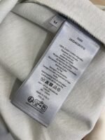 Dior Co-Branded Cat Embroidered Short Sleeve T-Shirt Black - 图片 9