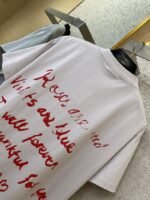 Balenciaga Love Heart Graffiti Short Sleeve T-Shirt White - 图片 8