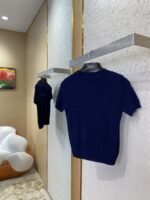 Miu Miu Appliqu??d Logo Knit Short Sleeve - 图片 4