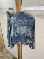 LV Mosaic Denim Jacket Coat - 图片 8